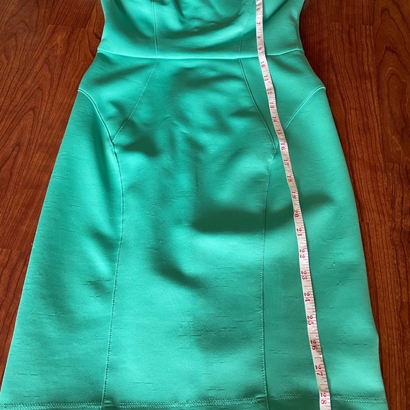 Mini Dress Turquoise Off Shoulder B. Darlin - Size 5/6 NWOT - Picture 6 of 6